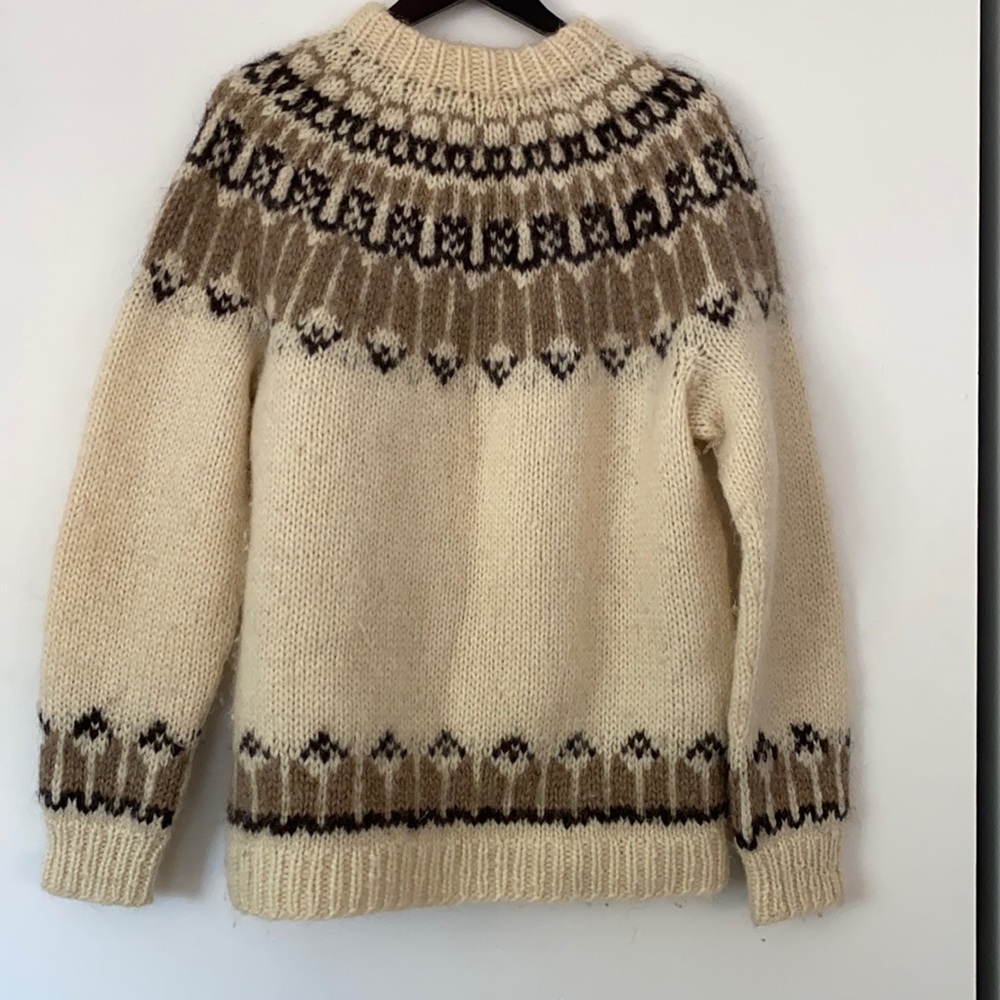 Vintage NZ Wool and Mohair Handmade Sweater